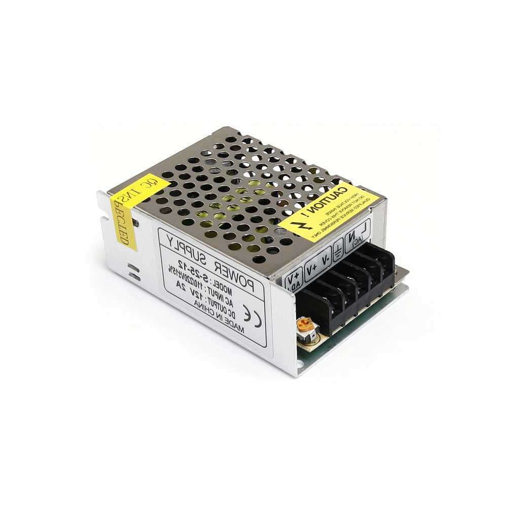 ZASILACZ LED 25W 12V MODUŁOWY TRANSFORMATOR DO TAŚM I OPRAW LEDOWYCH