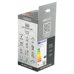 ŻARÓWKA LED E27 20W 4000K BARWA NEUTRALNA ENERGOOSZCZĘDNA 1800LM CL...