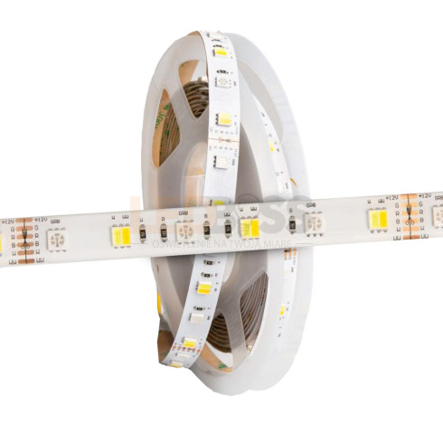 TAŚMA LED RGB+CCT KOLOROWA ROLKA 5M 72W SMD5050 IP20 14.4W/M