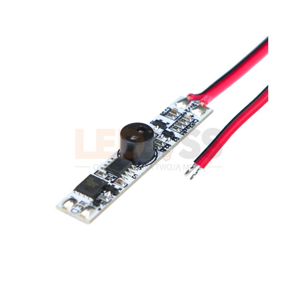 WYŁĄCZNIK ZBLIŻENIOWY LED IR Z PRZEWODEM DO PROFILI LED KX60