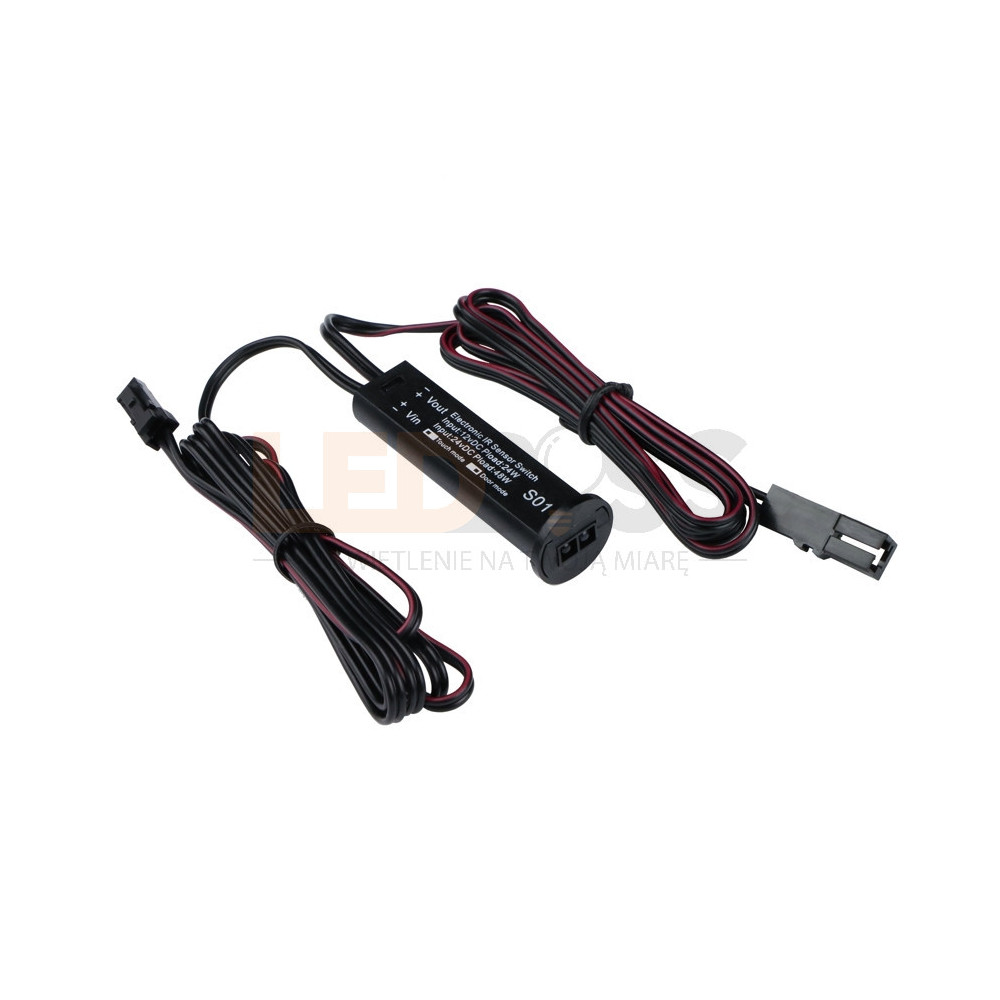 WYŁĄCZNIK PRZEŁĄCZNIK IR LED UNIWERSALNY S01 24W 12V DC 48W 24V DC