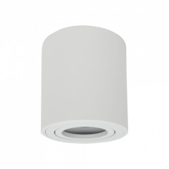 OPRAWA HALOGENOWA LED TUBA SUFITOWA GU10 OKRĄGŁA ALUMINIUM