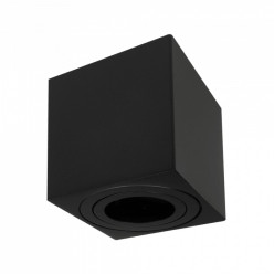 OPRAWA HALOGENOWA LED TUBA SUFITOWA GU10 KWADRATOWA ALUMINIUM