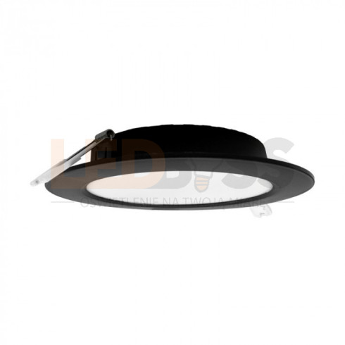 PANEL LED 12W OPRAWA DOWNLIGHT OKRĄGŁA 4000K BARWA NEUTRALNA