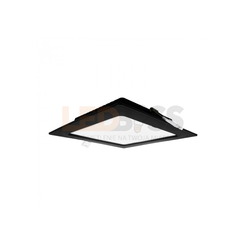 PANEL LED 12W OPRAWA DOWNLIGHT KWADRATOWA 4000K BARWA NEUTRALNA