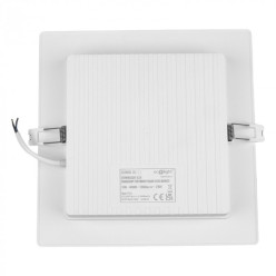 PANEL LED 18W OPRAWA DOWNLIGHT KWADRATOWA 4000K BARWA NEUTRALNA