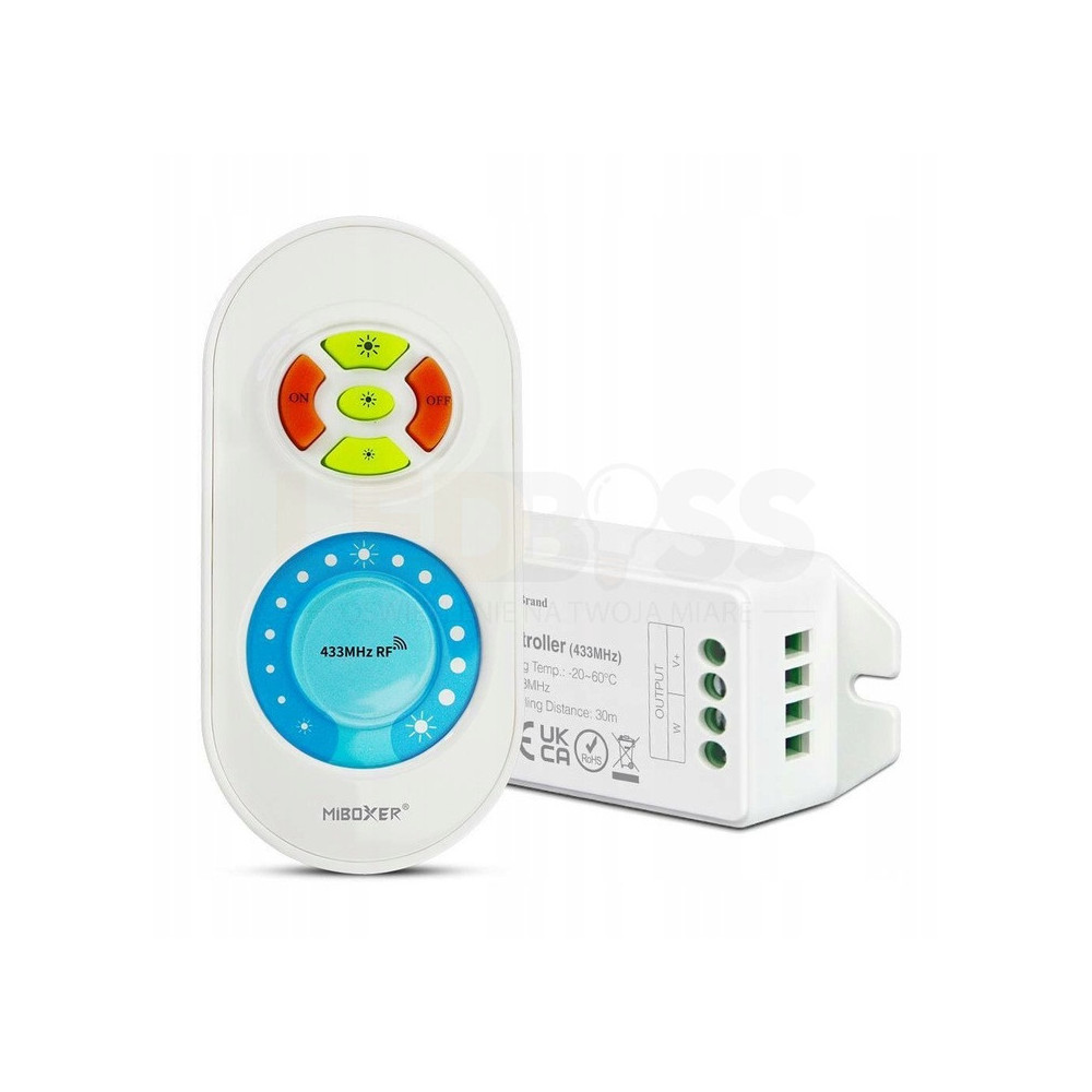 PILOT KONTROLER STEROWNIK LED MONO ZESTAW MILIGHT FUT041