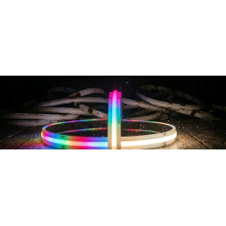 TAŚMA LED COB RGB + CCT 24V 5M ROLKA 576 DIOD 21W/M IP20 JEDNOLITA LEDBOSS