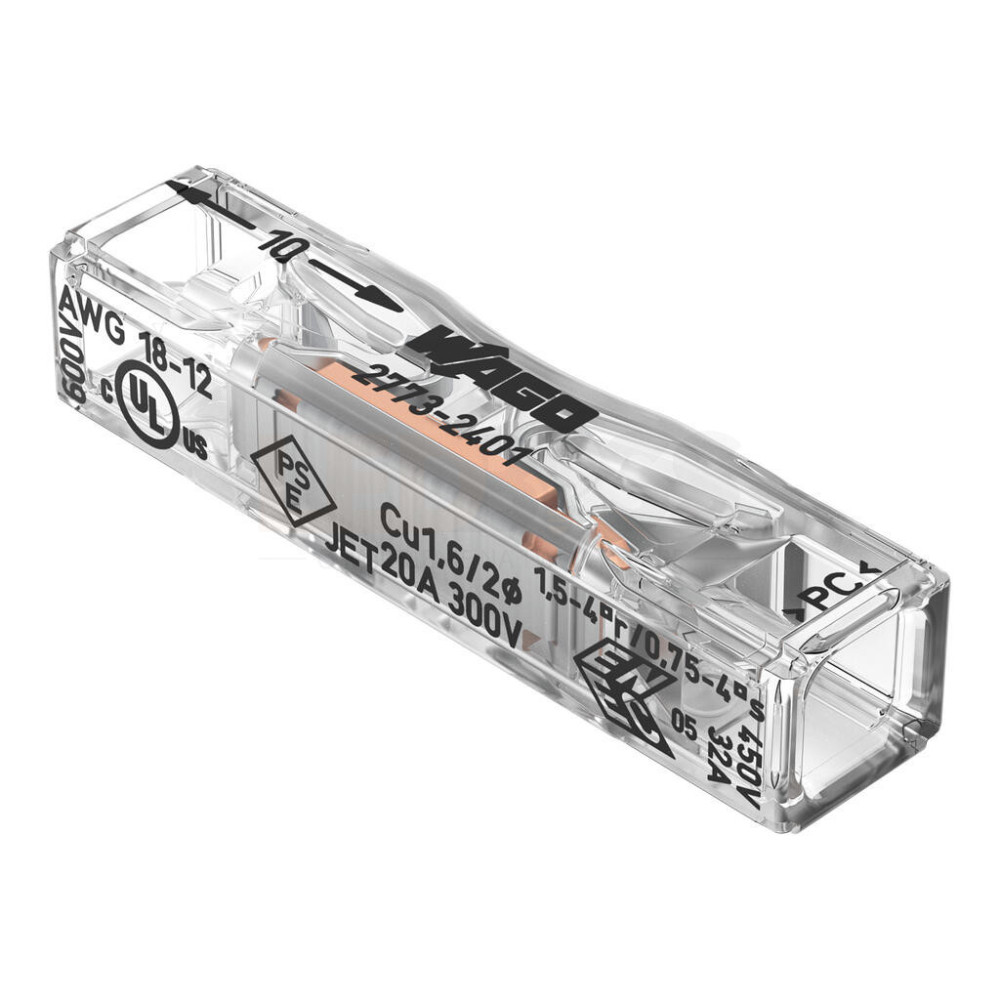 WAGO 2273-2401 0,75-4 mm SZYBKOZŁĄCZKA ZŁĄCZKA INSTALACYJNA