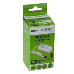 WŁĄCZNIK BEZDOTYKOWY PIR DO LED CZUJNIK RUCHU NA PODCZERWIEŃ ZASIĘG...