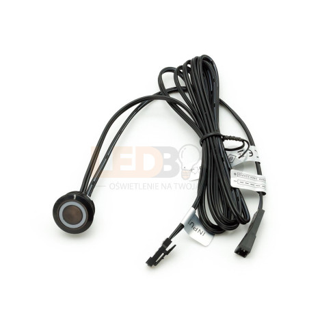WŁĄCZNIK DOTYKOWY MEBLOWY ZE ŚCIEMNIACZEM CZARNY 60/100W 12V 24V DO...
