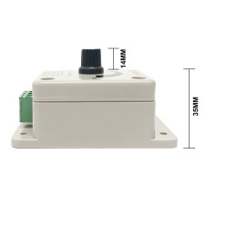 ŚCIEMNIACZ Z POKRĘTŁEM DO TAŚM OPRAW LED MANUALNY 12V 24V UNIWERSALNY