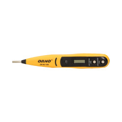 ELEKTRONICZNY TESTER NAPIĘCIA 12-250V 50-500Hz PŁASKI GROT POMIAR K...