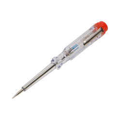 PRÓBNIK TESTER NAPIĘCIA 100-250V WSKAŹNIK PŁASKI GROT 3MM KONTROLKA...