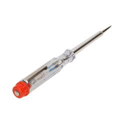 PRÓBNIK TESTER NAPIĘCIA 100-250V WSKAŹNIK PŁASKI GROT 3MM KONTROLKA...