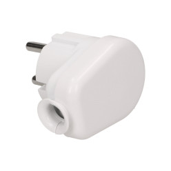 WTYCZKA KĄTOWA BIAŁA 230V 16A ELEKTRYCZNA TIMEX ROZBIERALNA