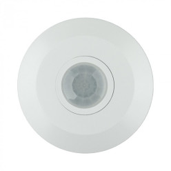 CZUJNIK RUCHU PIR SENSOR NA PODCZERWIEŃ LED REGULOWANY BIAŁY ZASIĘG...